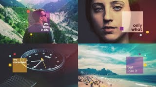 After Effects Template: Modern Slideshow - Clean Slideshow