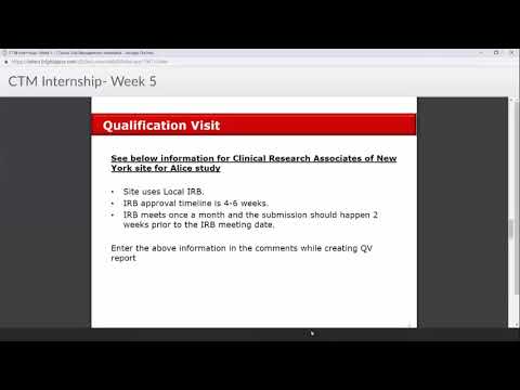 Clinical Conductor Site Qualification
