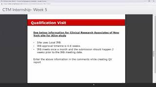 Clinical Conductor Site Qualification