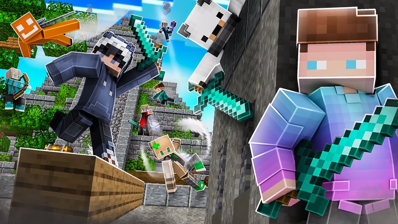 16 YOUTUBER SPIELEN MINECRAFTS GEFÄHRLICHSTES TURNIER