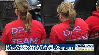 Staff worries more will quit as Durham Schools salary saga continues