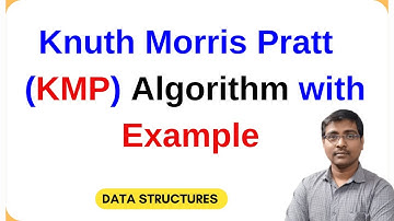KMP Pattern Matching Algorithm | Step-by-Step Example and Explanation | LPS Table