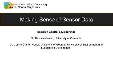 Making Sense of Sensor Data - ASIC 2023