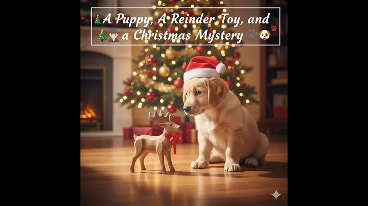 A Puppy, A Reindeer Toy, and a Christmas Mystery 🎄🕵️‍♂️🐶