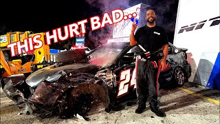 I Totaled My Car Leading The Race!!