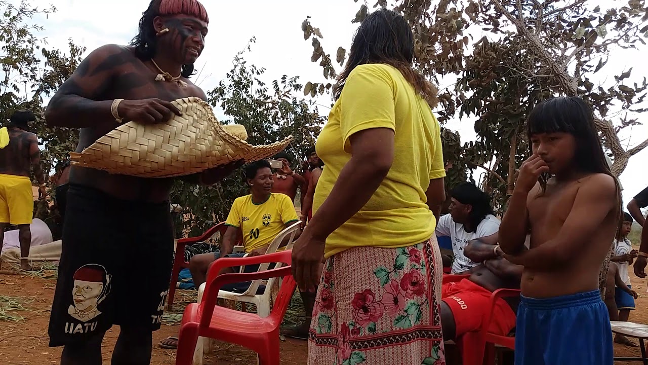 Aldeia eténhiritipa anos 2018. Rapaz de casado