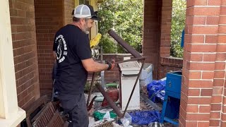Download Lagu I spent 23 minutes transforming this Overwhelming porch so they could get out side. #cleaning #home  MP3