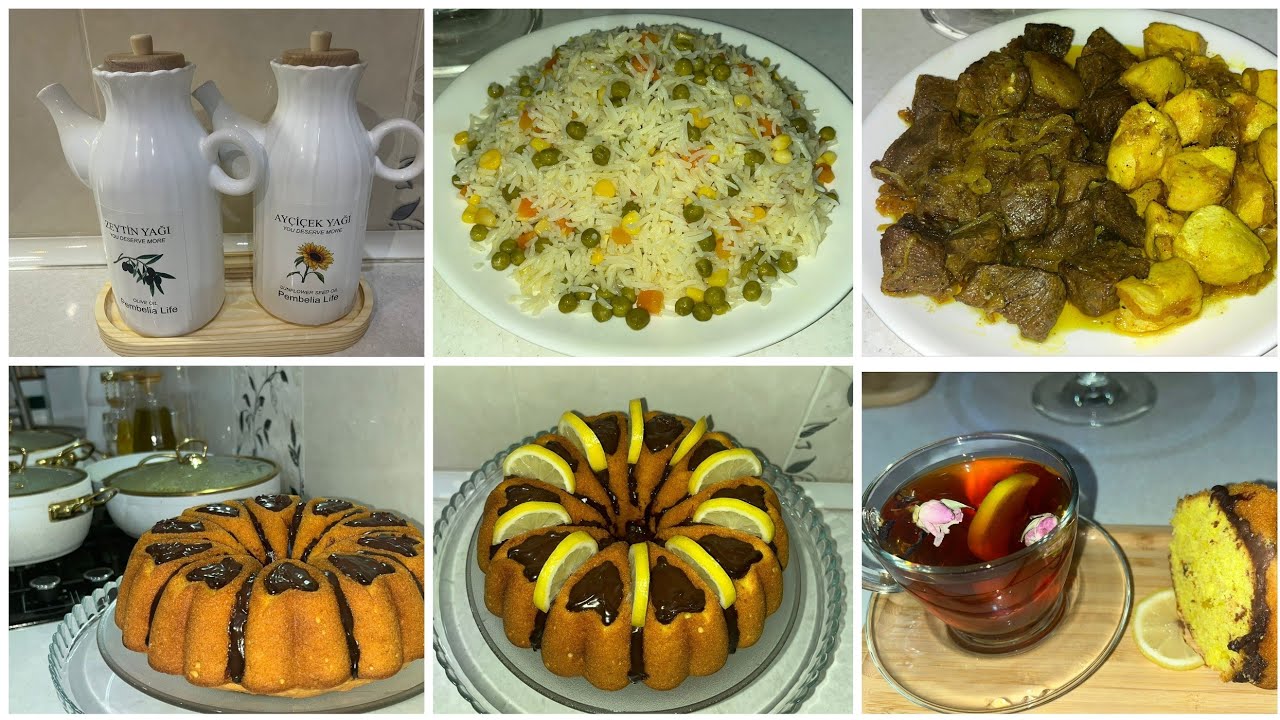 TRENDYOL SİFARİŞLƏRİMDƏN. PART(16) YENİ KEKS QABIMDA BİŞİRDİYİM KEKS.DADLI VƏ GÖZƏL GÖRÜNTÜLÜ PLOV.