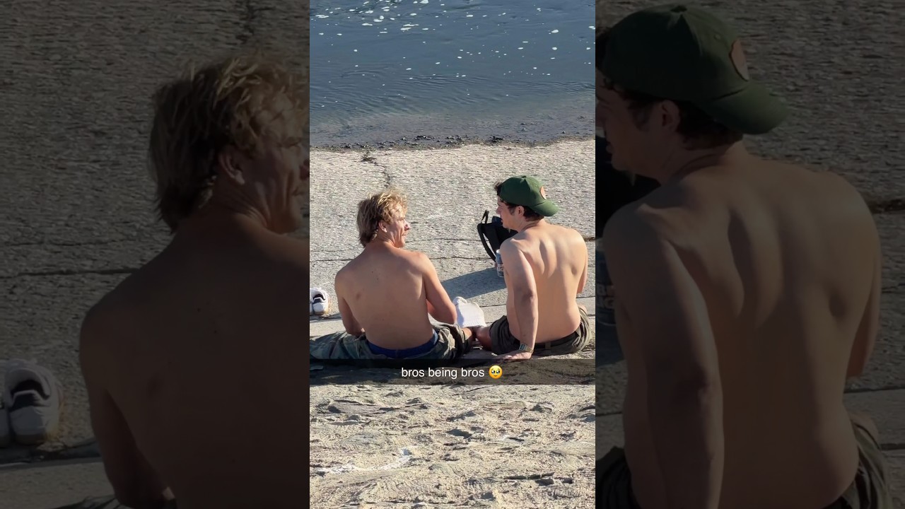 Bros being bros 🥹