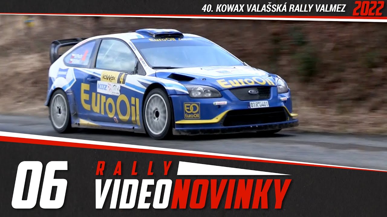 40. KOWAX Valašská rally ValMez 2022 - 🎥⁣ VIDEONOVINKY 06- průjezdy a rozhovory v cíli