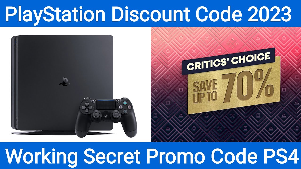 PS4 Discount Codes 2023 Working Playstation Promo Codes How to Get