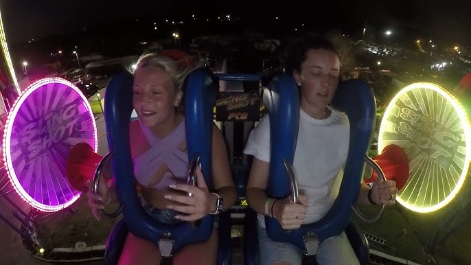 Slingshot Ride Girl Fail Compilation