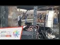 اللقطات الأولي لحادث حريق محطة مصر 