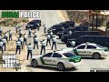 GTA 5 | Dubai Police Raid at Trevor's House | Police Convoy