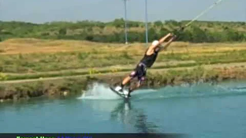 Forrest Hess learns air tricks on the Rixen Little...