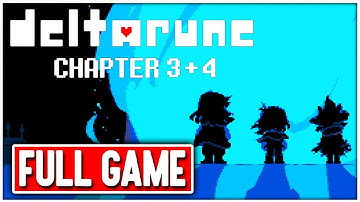 DELTARUNE CHAPTER 3 - 4 Gameplay Walkthrough FULL GAME - No Commentary + ENDING