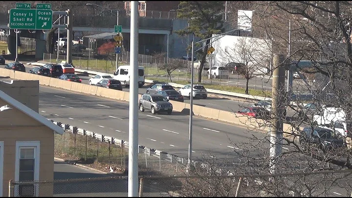 Live  24/7 Webcam, Belt Parkway & Shore Parkway. Coney Island AV Bridge, Brooklyn nyc usa 2025