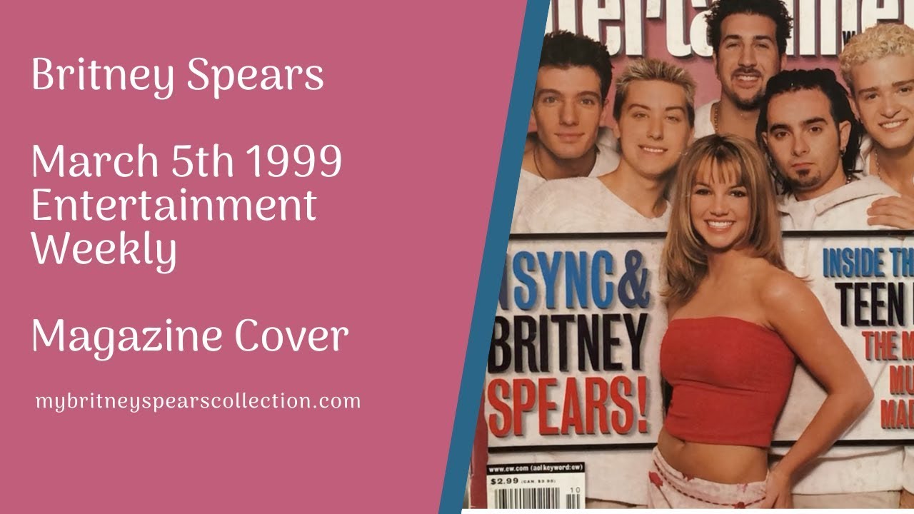 Rolling Stone Magazine Cover 1999 Look Through Unboxing My Britney Spears Collection Youtube