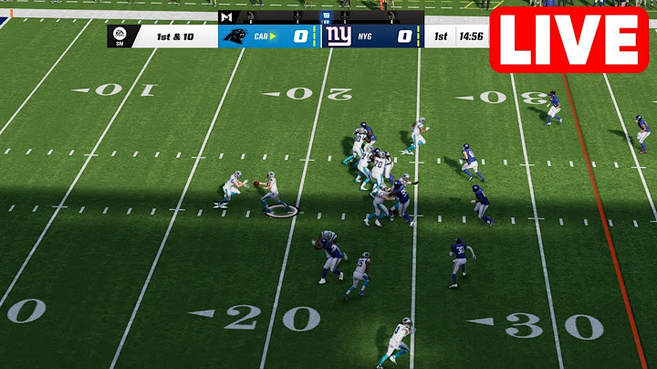 NFL LIVE🔴 Carolina Panthers vs New York Giants | Week 2 NFL Full Game - 18th September 2022