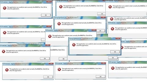 How to solve or fix the error 0xc000007b on windows 7 8 and 10 x64
