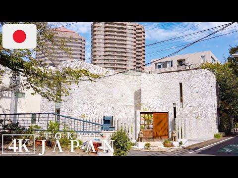 🇯🇵4K 六麓荘のライバル御殿山(東京品川区）高級住宅街 豪邸ツアー 🇯🇵 Japanese Modern House - Rich Big House in Tokyo