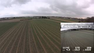 DIY GEEK BEARD OSD FPV vs. GOPRO