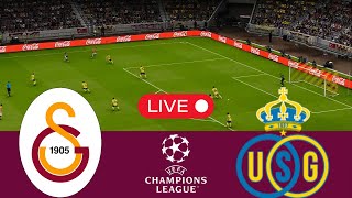 Live Galatasaray Vs Royale Union Sg Champions League 2025 - Video Game Simulation