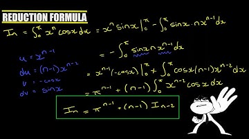 Solving Reduction Formula with Integration by Parts
