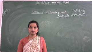 Class-2/EVS/Chapter-8/Our country and Festivals