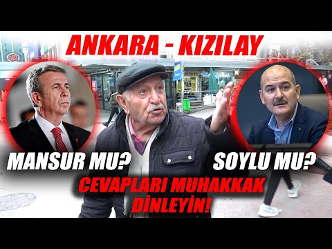 Mansur Yavaş mı Süleyman Soylu mu? İbretlik Yorumların Geldiği Müthiş Seçim Anketi!