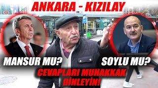 Mansur Yavaş mı Süleyman Soylu mu? İbretlik Yorumların Geldiği Müthiş Seçim Anketi!