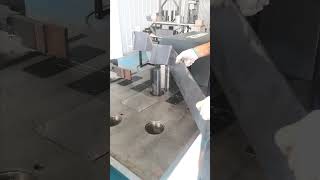 Horizontal press brake completes complex bending #machine #pressbrake #factory #cnc