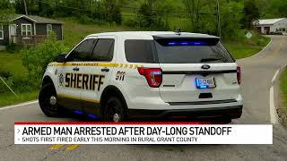 Standoff at Grant County home ends, suspect arrested