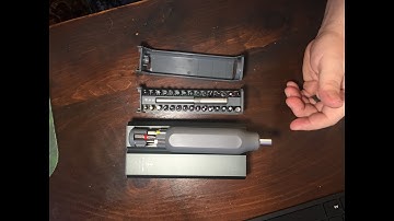 Screwdriver Kit 30 40 44 Precision Magnetic Bits Dismountable Screw Driver Set Mini Tool Case