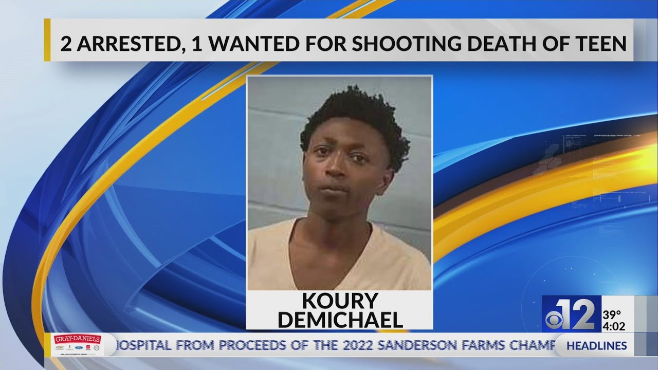 Two arrested, one wanted for shooting death of Vicksburg teen - YouTube
