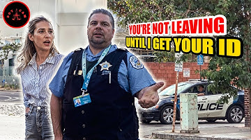 FIRED Immediately! Tyrant Cop Starts SHOUTING During I.D Refusal!| First Amendment Audit 2025 #535