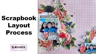 Scrapbooking  Layout Process- Scrapbooking Ideas- My Creative Scrapbook