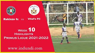 Rukinzo Fc vs Vital'o Fc | Extended Highlights | Primus league Burundi | 29/10/2021