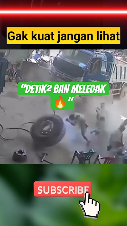 🚨 Bahaya! Ban Truk Meledak Saat Dipompa 💥 #trending #trukmania #fypyoutube #feedshorts #shorts #fyp