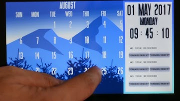 Desktop Calendar featuring 4D Systems