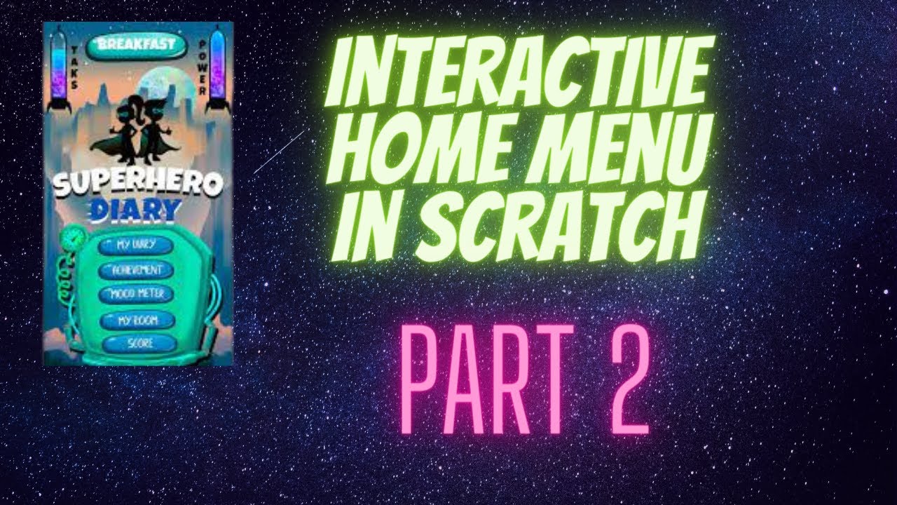 How to make Home Menu in Scratch Part 2 - YouTube