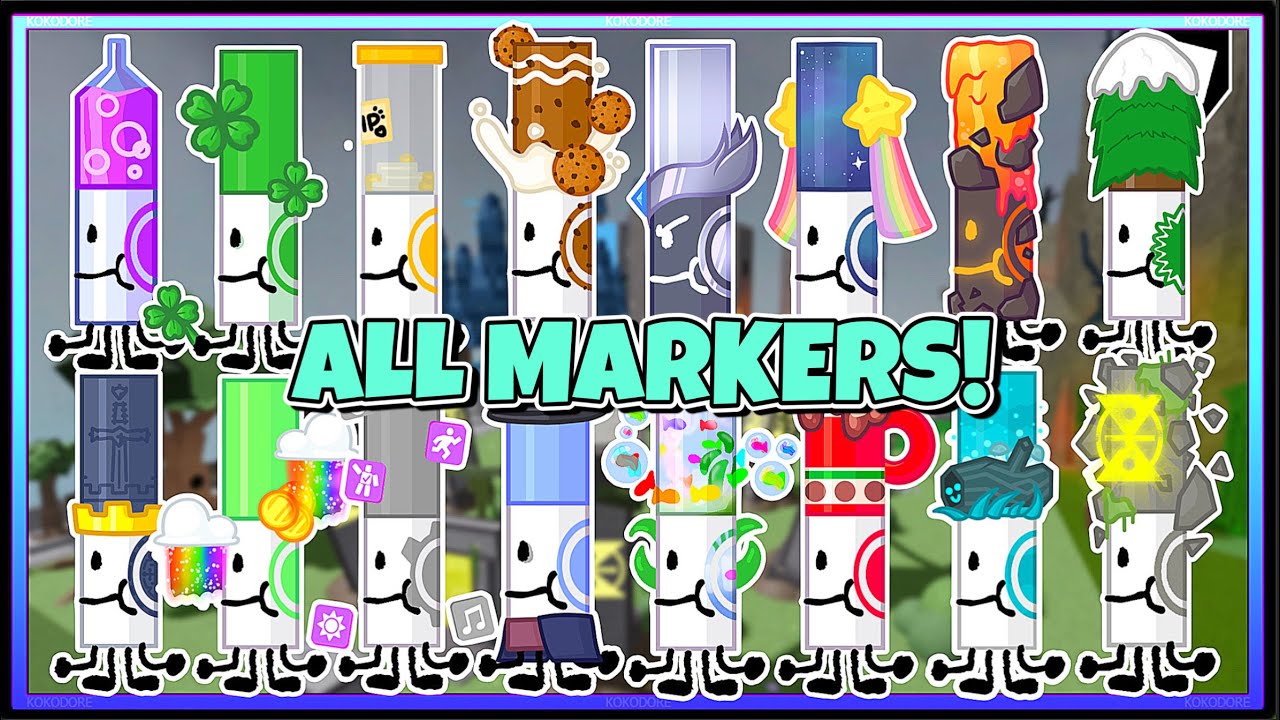 FIND THE MARKERS's creator plays with BFDI's creator (Candyland update)  (plus two precious frends) 