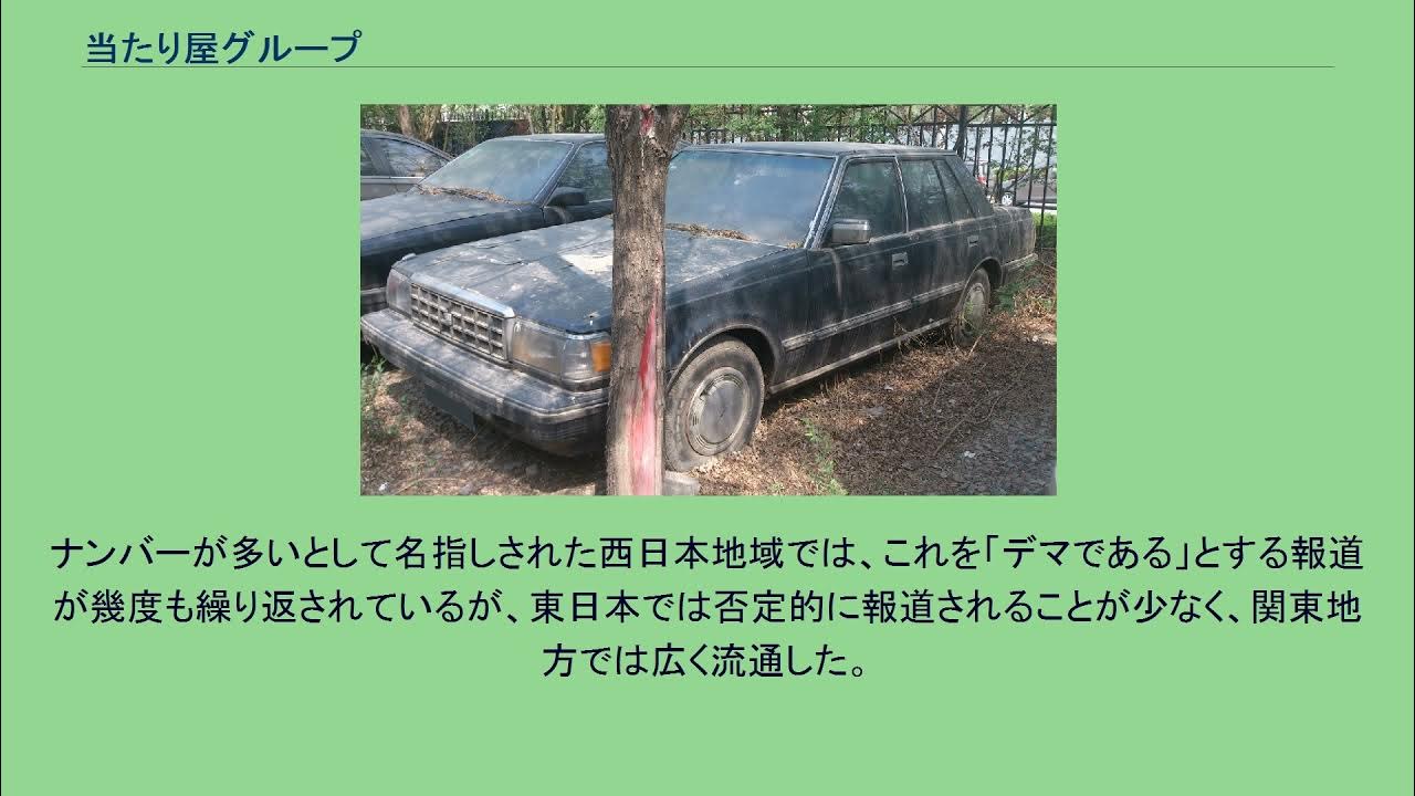 当たり屋グループ YouTube