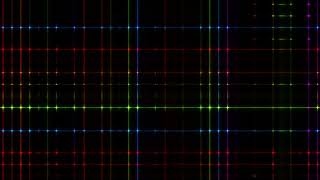 4K Neon Laser Grid | 1 Hour Ambient Background | Seamless Loop
