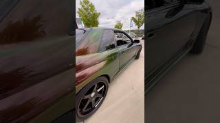 Check out the paint in this Rhd R32 GTR #cars #gtr #r32gtr #godzilla #custompaint #nissangtr
