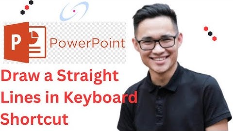 How To Draw a Straight Lines in Keyboard Shortcut Powerpoint 2025 Full Guide