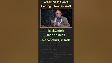 How does a Set knows that it already contains an element? - Cracking the Java Coding Interview