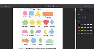 03.1 Shapes 2D. Formas 2D En Inglés Con Ejercicios. Videos Para Aprender Inglés