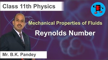 CBSE Class 11 Physics Mechanical Properties of Fluids Reynolds Number |Extraminds