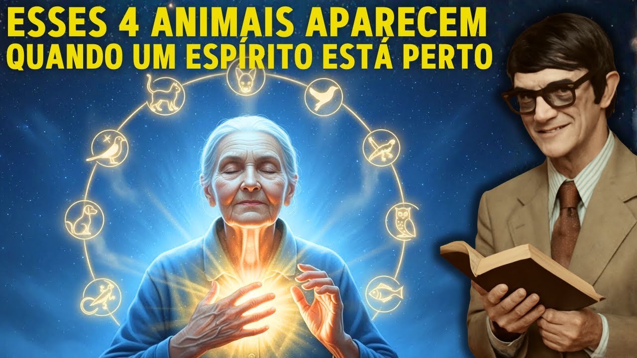 CHICO XAVIER REVELA: SE VOCÊ VIU UM DELES, UM ESPÍRITO QUER TE DAR UM RECADO